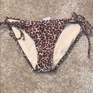 Cheetah bathing suit bottoms